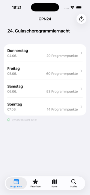 Day overview